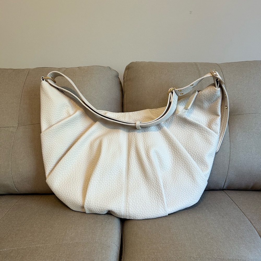 SOLD ISABELLE vegan leather hobo bag